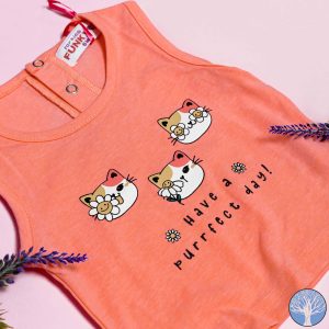 Βρεφικό Σετ Τ-Shirt / Σορτς Cats Κορίτσι- FUNKY