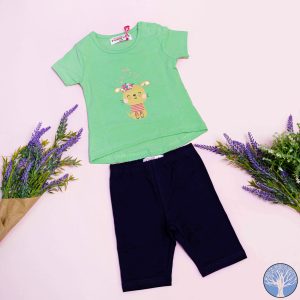 Βρεφίκο Σετ Τ-Shirt / Σορτς κολάν cuttie Κορίτσι- FUNKY
