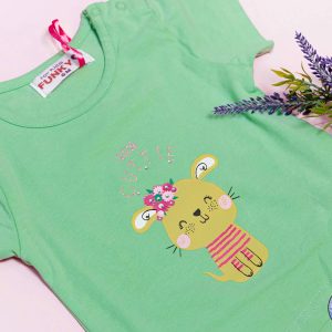 Βρεφίκο Σετ Τ-Shirt / Σορτς κολάν cuttie Κορίτσι- FUNKY