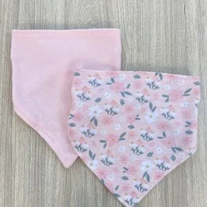 Σετ 2τμχ Τριγωνική σαλιάρα DREAMS