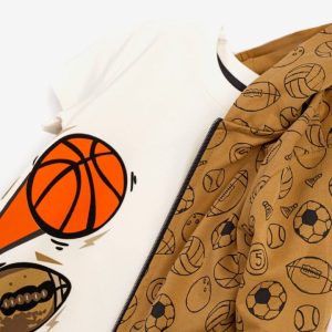 Παιδικό Σετ 3τμχ Τ-Shirt / Φόρμα/ Ζακέτα Basketball Αγόρι – FUNKY