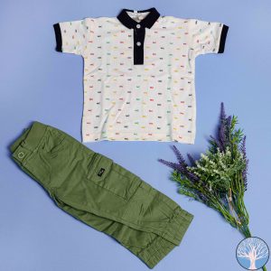 Παιδικό Σετ Τ-Shirt / Παντελόνι Cargo Αγόρι – NEW COLLEGE