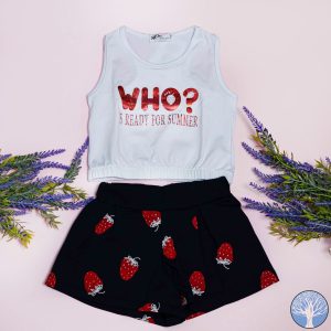 Παιδικό Σετ Τ-shirt / Σορτς who? Κορίτσι- NEK