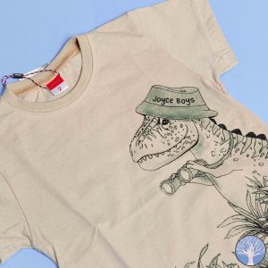 Παιδικό Σετ 3τμχ  Τ-Shirt / Γιλέκο /  Σορτς Dino Αγόρι- JOYCE