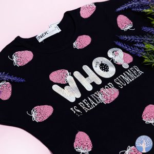 Παιδικό Σετ Τ-Shirt / Κολάν WHO Κορίτσι– NEK