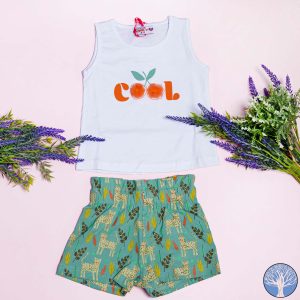 Παιδικό Σετ Τ-Shirt / Σορτς COOL Κορίτσι– FUNKY