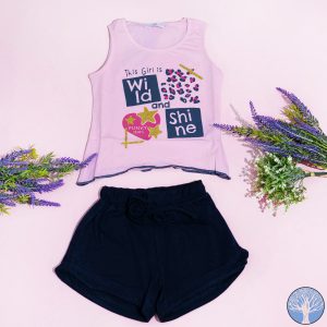 Παιδικό Σετ T-Shirt / Σορτς Κορίτσι- FUNKY