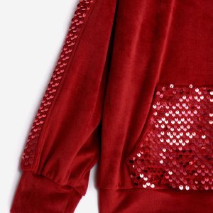 Παιδικό Σετ Φόρμα / Φούτερ Βελουτέ Κορίτσι