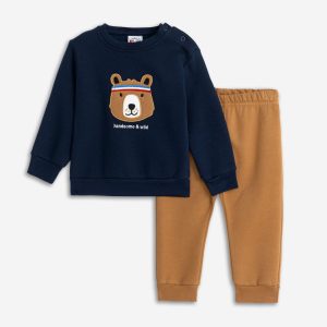 Βρεφικό Σετ Φόρμα / Φούτερ BEAR Αγόρι