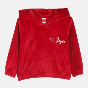 Παιδικό Σετ Φόρμα / Φούτερ Βελουτέ Κορίτσι