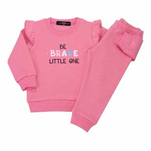Βρεφικό Σετ Φόρμα / Φούτερ BE BRAVE Κορίτσι