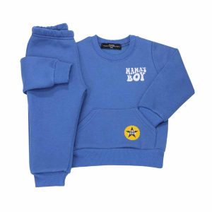 Βρεφικό Σετ Φόρμα / Φούτερ MAMAS BOY Αγόρι