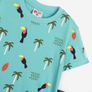 Παιδικό Σετ T-shirt / Τζιν Σορτς Αγόρι FUNKY