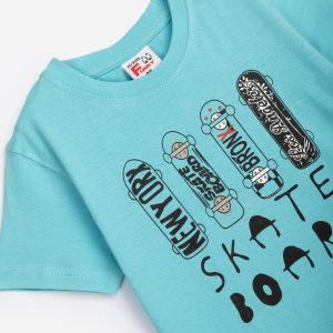 Παιδικό Σετ T-shirt / Τζιν Σορτς Αγόρι FUNKY