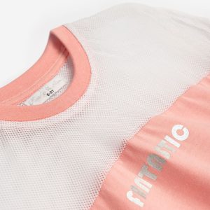 Παιδικό Σετ T-Shirt- Σορτς με δίχτυ και στάμπα Κορίτσι FUNKY