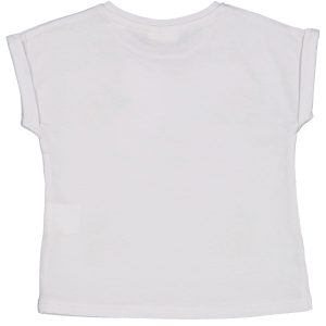 Παιδικό T-shirt με κέντημα καπέλο Κορίτσι BIRBA by MAULI