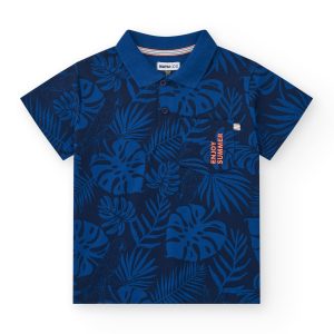 Παιδικό Σετ T-shirt(polo) / Σορτς πικέ με all over σχέδιο Αγόρι NATH by Tuc Tuc