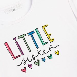 Παιδικό Σετ T-shirt / Σορτς με στάμπα Κορίτσι FUNKY