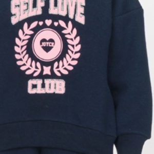 Παιδικό Σετ Φόρμα / Φούτερ με στάμπα και κουκούλα Κορίτσι JOYCE