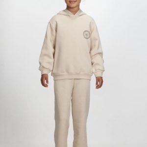 Παιδικό Σετ Φόρμα / Φουτερ με κουκούλα και διακριτική στάμπα Κορίτσι JOYCE