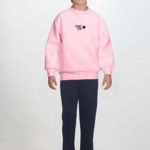 Παιδικό Σετ Φόρμα / Φούτερ με στάμπα Κορίτσι JOYCE