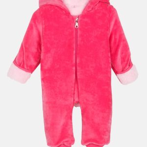 Βρεφικό φορμάκι εξόδου βελουτέ  με στάμπα DREAMS