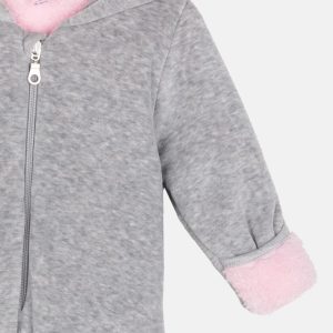 Βρεφικό φορμάκι εξόδου βελουτέ  με στάμπα DREAMS