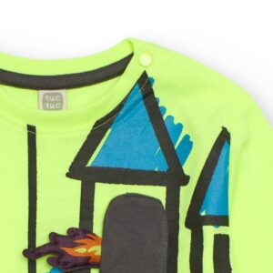 Παιδική Μπλούζα μακό με all over σχέδιο Αγόρι Premium Tuc-Tuc