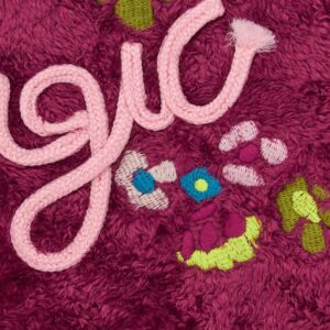 Παιδική Μπλούζα-γουνάκι με κέντημα Κορίτσι Premium Tuc-Tuc