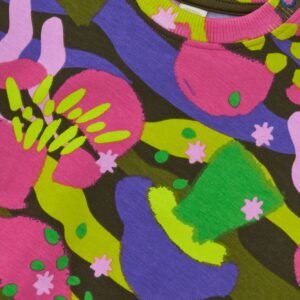 Παιδικό Σετ Φόρμα / Φούτερ με all over σχέδιο Κορίτσι Premium Tuc-Tuc