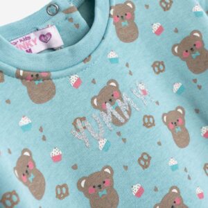 Βρεφικό Σετ Φόρμα / Φούτερ με all over στάμπα  Κορίτσι  FUNKY FOR KIDS