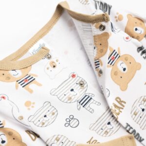 Βρεφικό Σετ 6τμχ Φορμάκι / Κορμάκι / Σαλιάρα / Σκουφάκι / Γαντάκια / Πετσετάκια   Αγόρι  FUNKY FOR KIDS