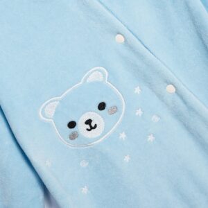 Βρεφικό Φορμάκι βελουτέ με διακριτική στάμπα  Αγόρι  FUNKY FOR KIDS