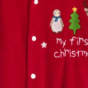 Βρεφικό Φορμάκι βελουτέ με Χριστουγεννιάτικο σχέδιο   Αγόρι  FUNKY FOR KIDS