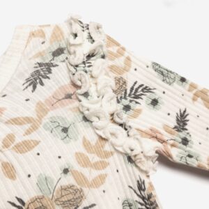 Βρεφικό Σετ 3τμχ Κορμάκι / Κολάν καμπάνα / Σκουφάκι  Κορίτσι  FUNKY FOR KIDS