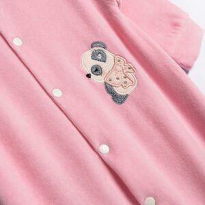 Βρεφικό Φορμάκι βελουτέ με διακριτική στάμπα  Κορίτσι   FUNKY FOR KIDS