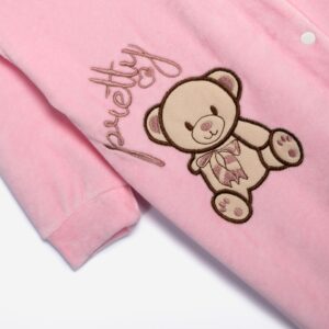 Βρεφικό Φορμάκι / κορδέλα βελουτέ με διακριτική στάμπα  Κορίτσι   FUNKY FOR KIDS