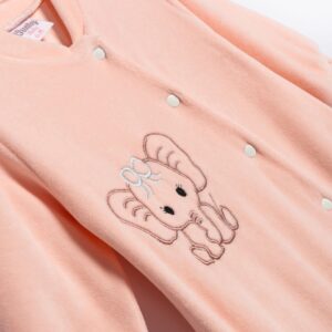 Βρεφικό Φορμάκι βελουτέ με διακριτική στάμπα  Κορίτσι   FUNKY FOR KIDS