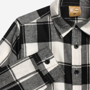 Παιδικό Πουκάμισο καρό με μάλλινη υφή Αγόρι FUNKY FOR KIDS