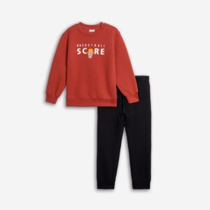 Παιδικό Σετ Φόρμα / Φούτερ με διακριτική στάμπα Αγόρι FUNKY FOR KIDS