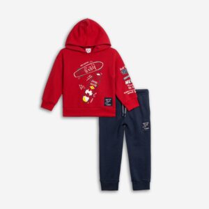 Παιδικό Σετ Φόρμα / Φούτερ με κουκούλα και διακριτική στάμπα Αγόρι FUNKY FOR KIDS