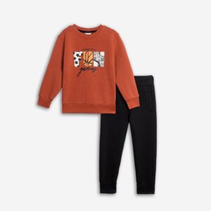 Παιδικό Σετ Φόρμα / Φούτερ με διακριτική στάμπα Αγόρι FUNKY FOR KIDS