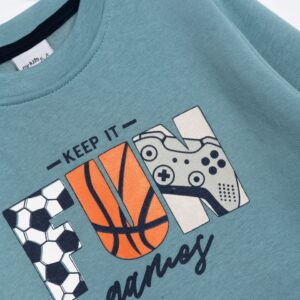 Παιδικό Σετ Φόρμα / Φούτερ με διακριτική στάμπα Αγόρι FUNKY FOR KIDS