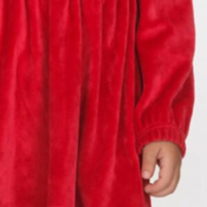 Παιδικό Φόρεμα βελουτέ με διακριτικό βολάν  Κορίτσι JOYCE