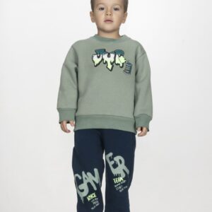 Παιδικό Σετ Φόρμα / Φούτερ με διακριτική στάμπα Αγόρι JOYCE