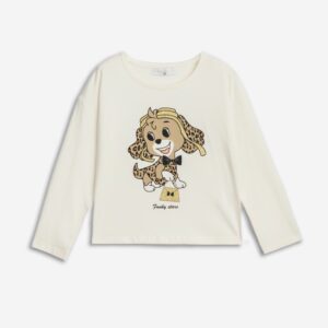 Παιδική Μπλούζα λεπτή με διακριτική στάμπα Κορίτσι Funky For Kids