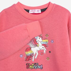 Παιδικό Σετ Φόρμα / Φούτερ με διακριτική στάμπα Κορίτσι FUNKY FOR KIDS