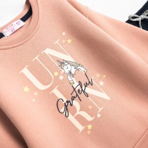 Παιδικό Σετ Φόρμα / Φούτερ με διακριτική στάμπα Κορίτσι FUNKY FOR KIDS