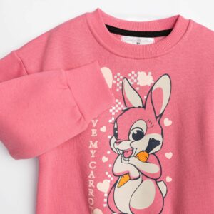 Παιδικό Σετ Φόρμα / Φούτερ με διακριτική στάμπα Κορίτσι FUNKY FOR KIDS