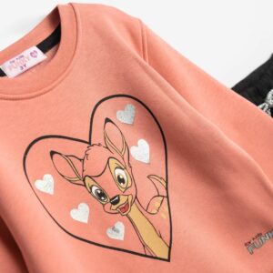 Παιδικό Σετ Φόρμα / Φούτερ με διακριτική στάμπα Κορίτσι FUNKY FOR KIDS